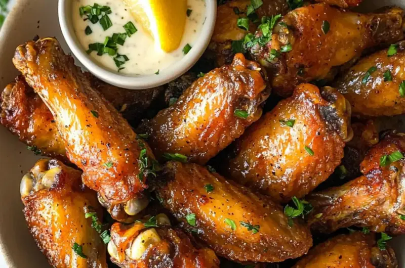 Honey Lemon Pepper Wings