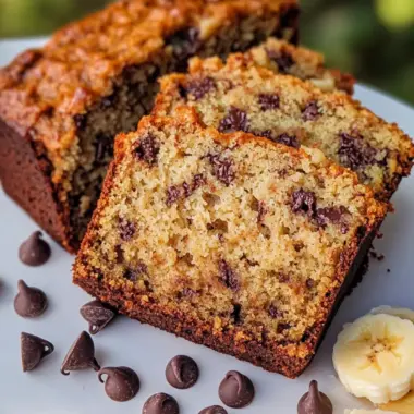 Delicious Coconut Banana Bread with Chocolate Chips Bliss 10 Coconut Banana Bread with Chocolate Chips