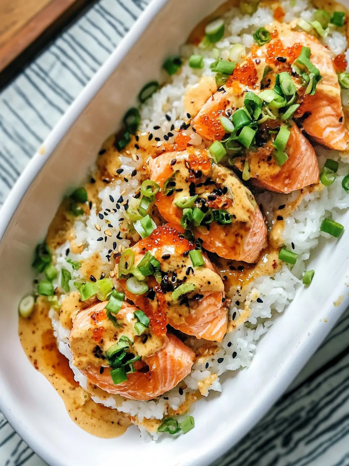 Irresistible Teriyaki Salmon Sushi Bake You’ll Love to Make 4 Teriyaki Salmon Sushi Bake