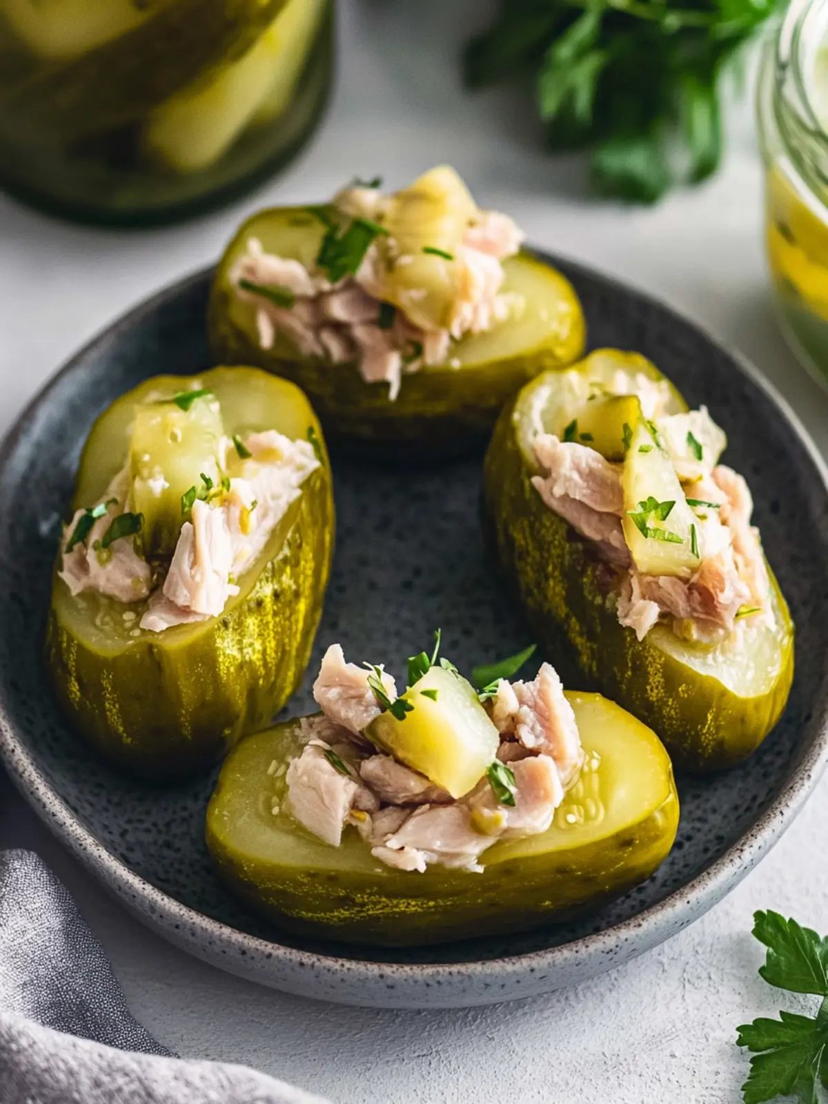 Tuna Stuffed Pickles: A Zesty Snack to Love 4 Tuna Stuffed Pickles