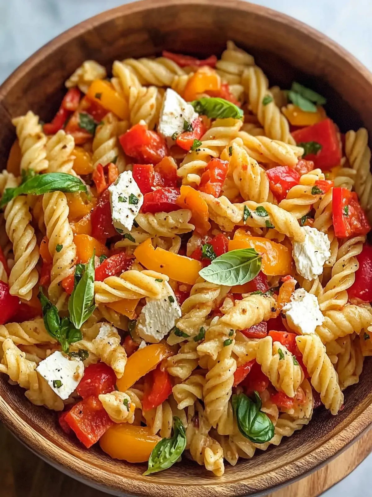 Zesty Roasted Pepper Pasta Salad That Steals the Show 3 Roasted Pepper Pasta Salad