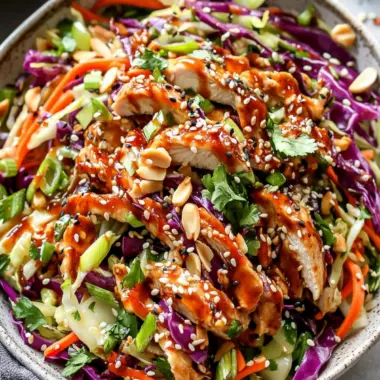 Fresh and Flavorful Sesame Chicken Cabbage Crunch Salad Delight 9 Sesame Chicken Cabbage Crunch Salad