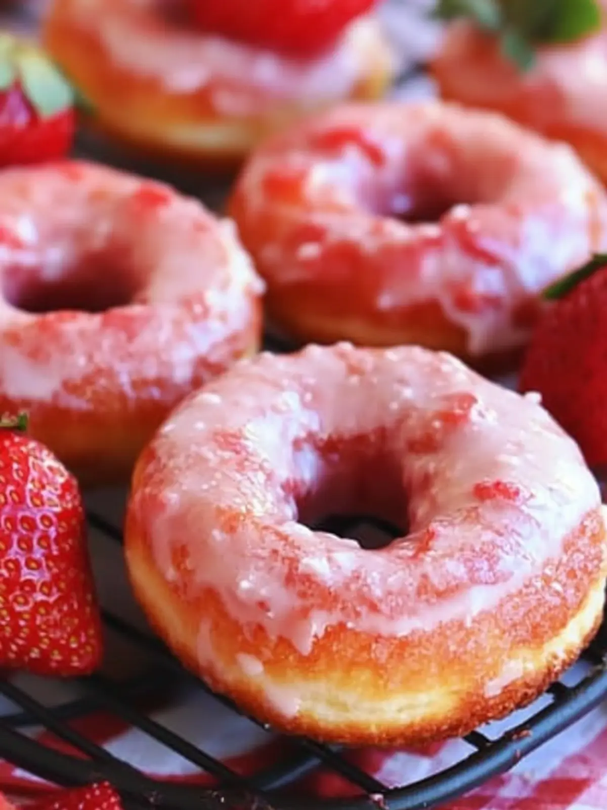 Luscious Strawberry Buttermilk Doughnuts for Sweet Mornings 3 Strawberry Buttermilk Doughnuts
