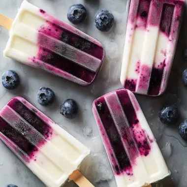 Creamy Layered Blueberry Ice Pops That Refresh and Delight 9 Creamy Layered Blueberry Ice Pops