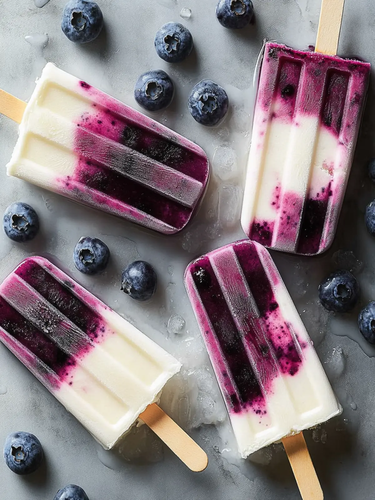 Creamy Layered Blueberry Ice Pops That Refresh and Delight 5 Creamy Layered Blueberry Ice Pops