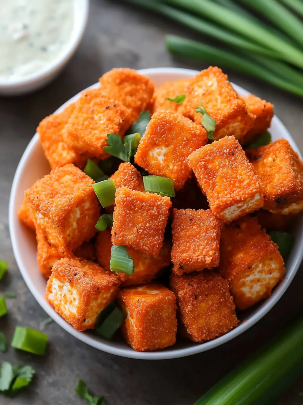 Crispy Buffalo Tofu Bites That Everyone Will Love 2 Crispy Buffalo Tofu Bites