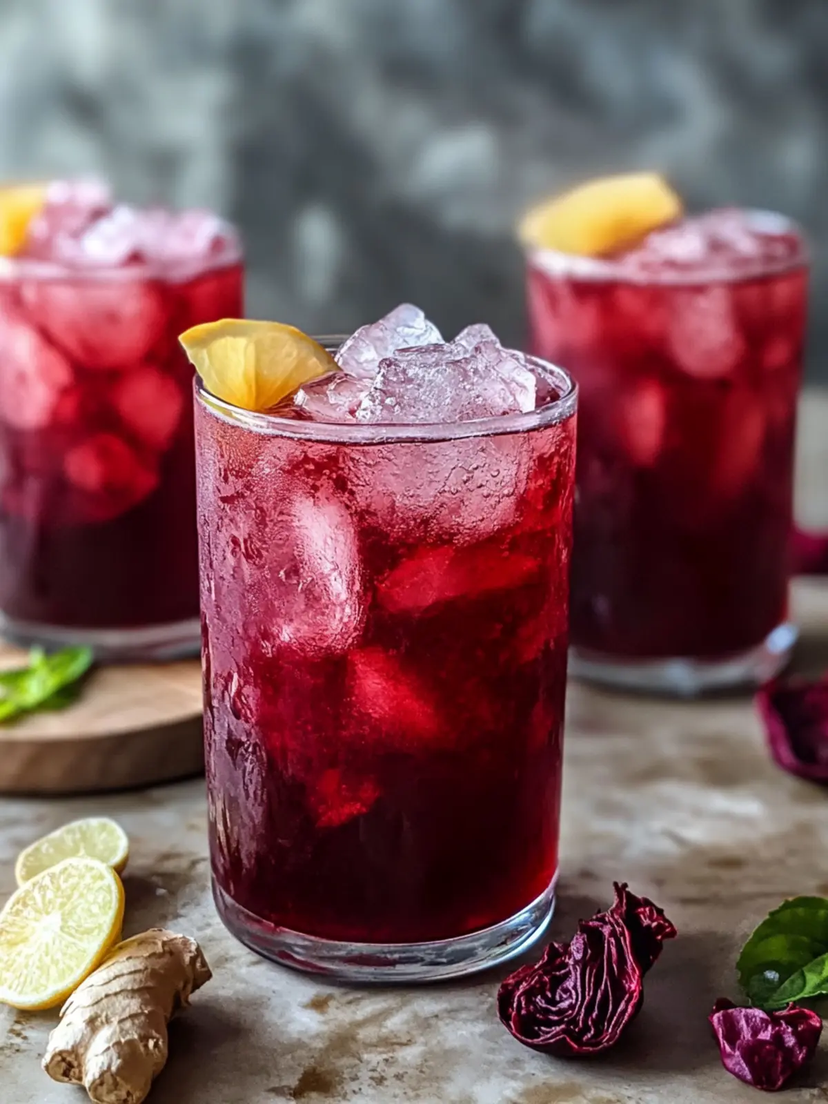 Zesty Hibiscus Ginger Iced Tea Recipe for Ultimate Refreshment 3 Hibiscus Ginger Iced Tea