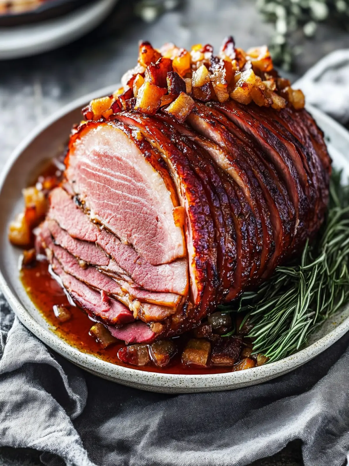 Irresistibly Sweet Baked Ham with Pineapple Glaze Delight 2 Baked Ham