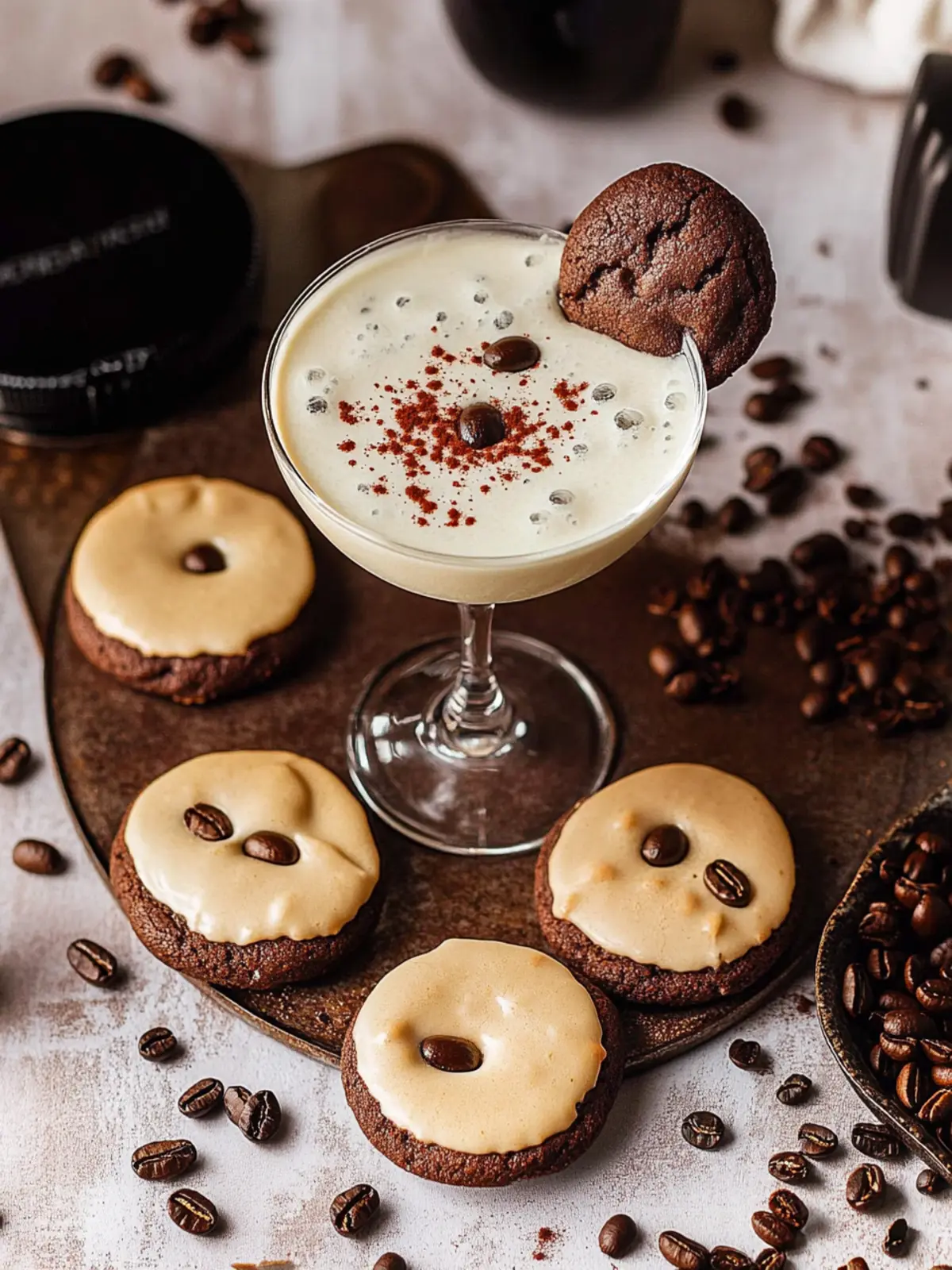Espresso Martini Cookies: Sweet Perfection with a Kick 2 Espresso Martini Cookies