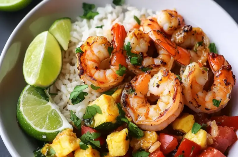 Shrimp And Rice Bowls