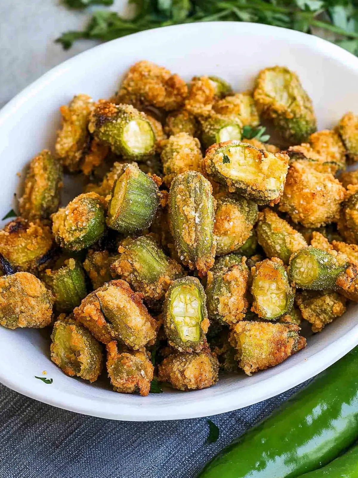 Crispy Southern Fried Okra That Everyone Will Love 2 Southern Fried Okra
