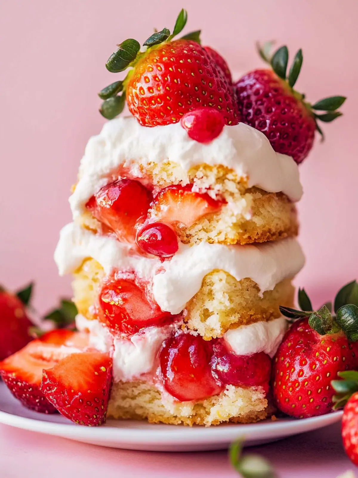 Mouthwatering Strawberry Shortcake Perfect for Any Celebration 5 Strawberry Shortcake