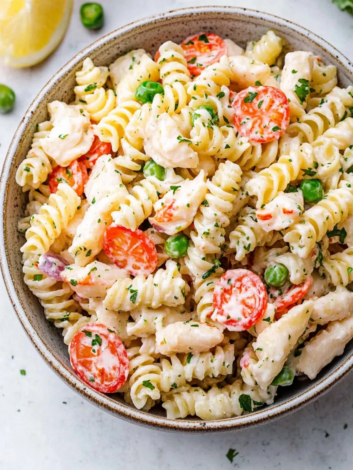 Mouthwatering Crab Pasta Salad for Effortless Summer Meals 5 Crab Pasta Salad
