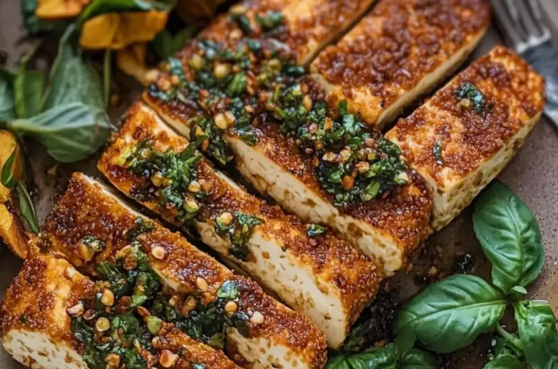Crispy Herbed Tofu