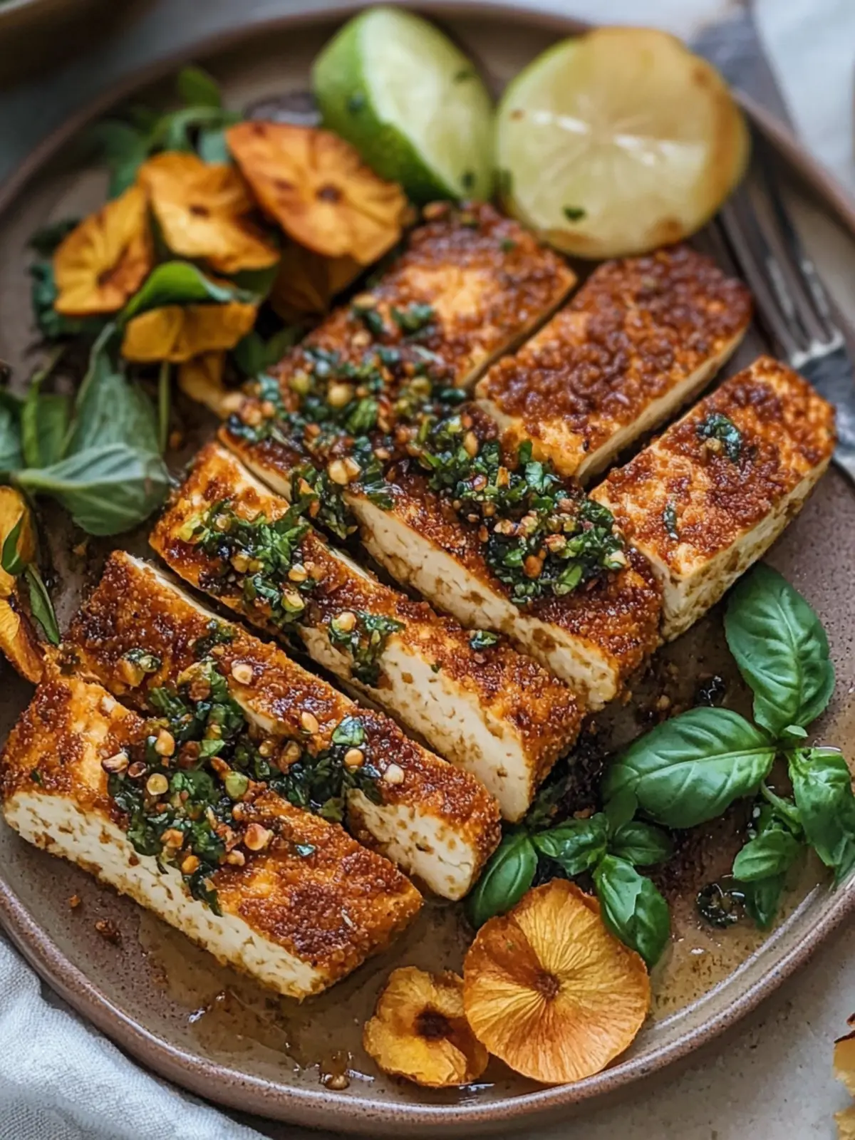 Crispy Herbed Tofu: Your New Favorite High-Protein Vegan Snack 5 Crispy Herbed Tofu