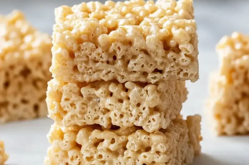 Condensed Milk Rice Krispie Treats