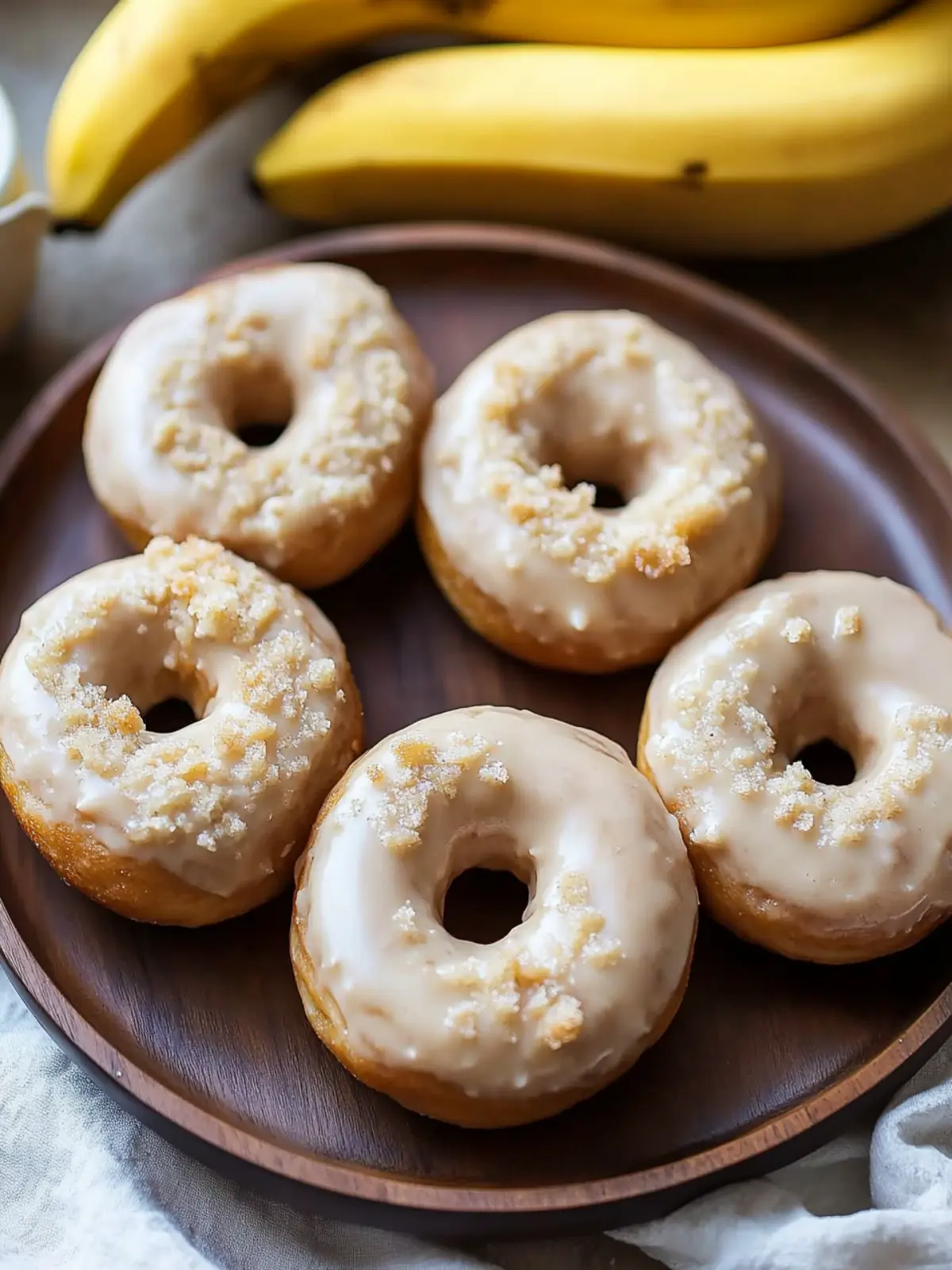 Deliciously Healthy Banana Bread Donuts You Can't Resist 3 Banana Bread Donuts
