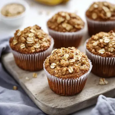 Banana Oatmeal Muffins That Bring Joy to Your Mornings 10 Banana Oatmeal Muffins