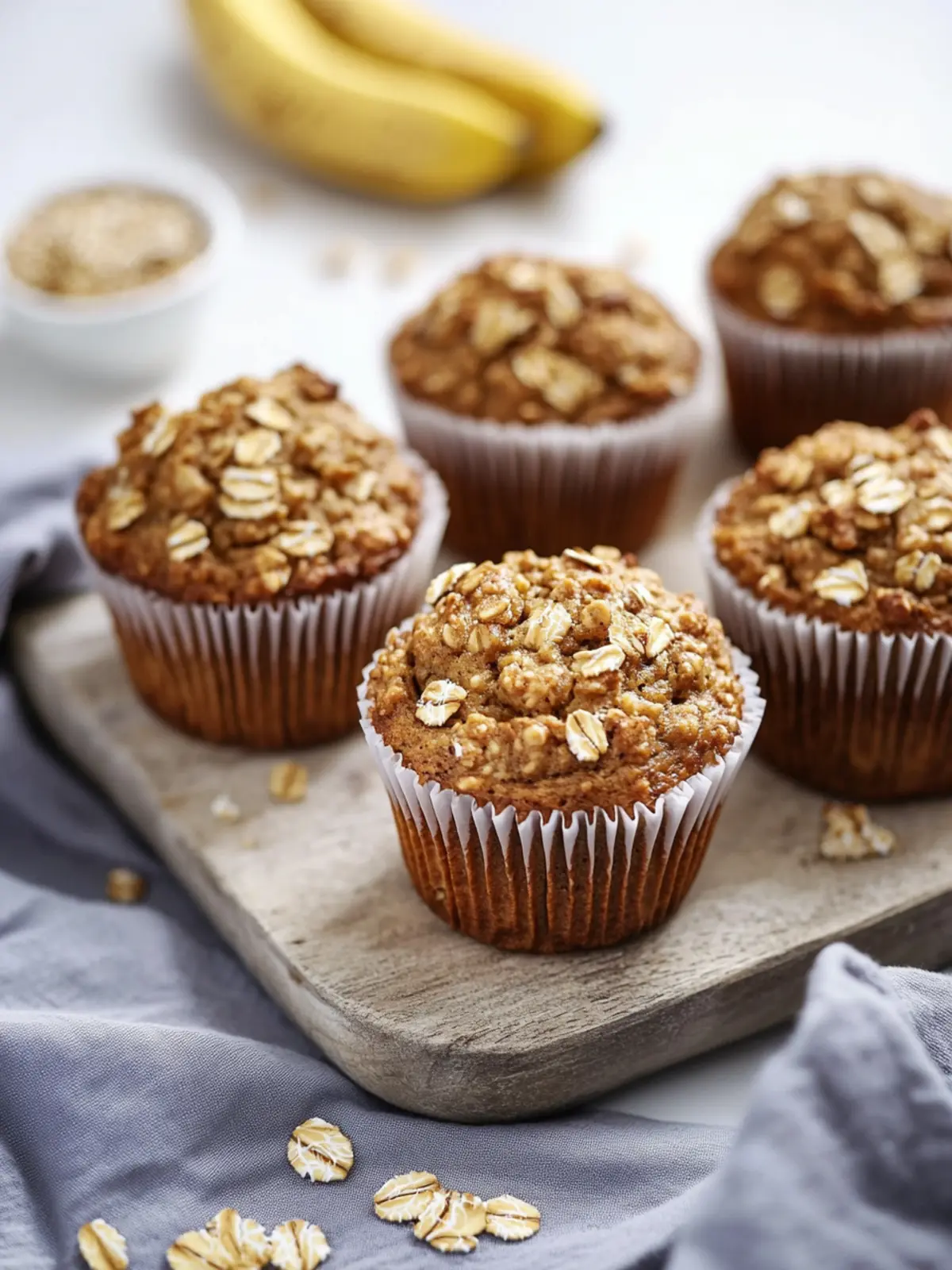 Banana Oatmeal Muffins That Bring Joy to Your Mornings 5 Banana Oatmeal Muffins