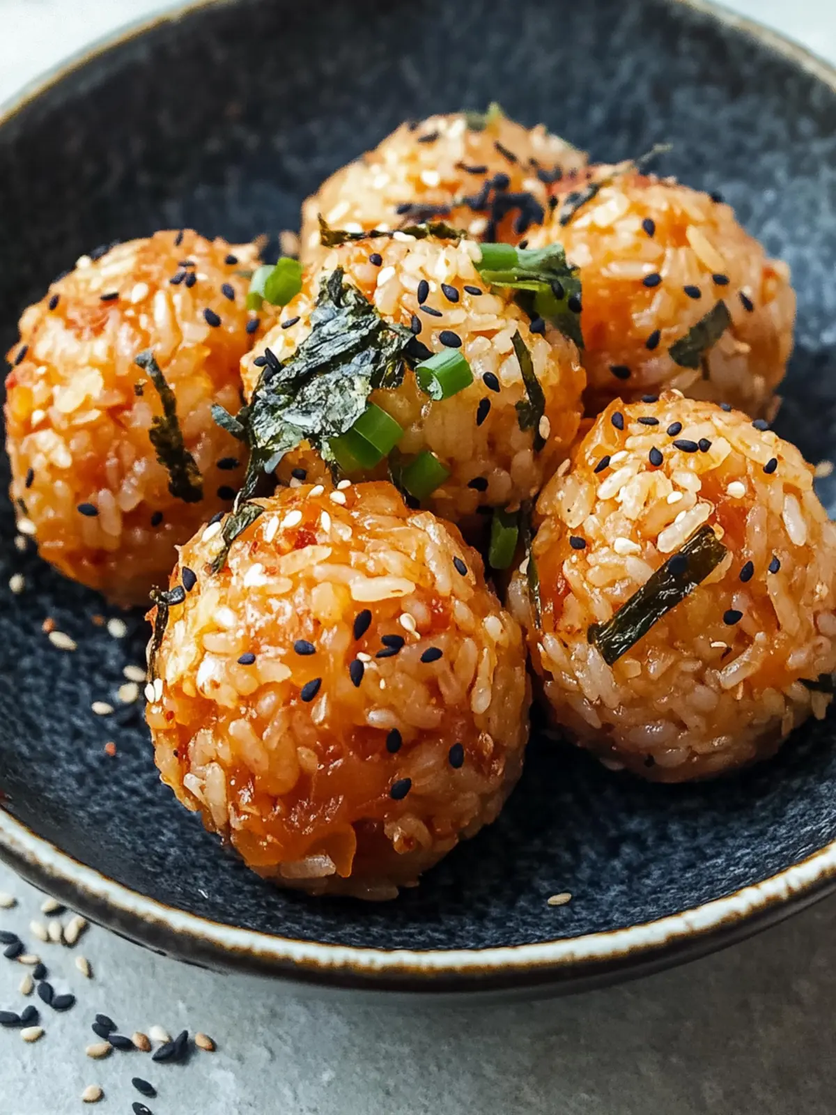 Delicious Kimchi Rice Balls (Kimchi Jumeokbap) for Quick Snacking 4 Kimchi Rice Balls (Kimchi Jumeokbap)