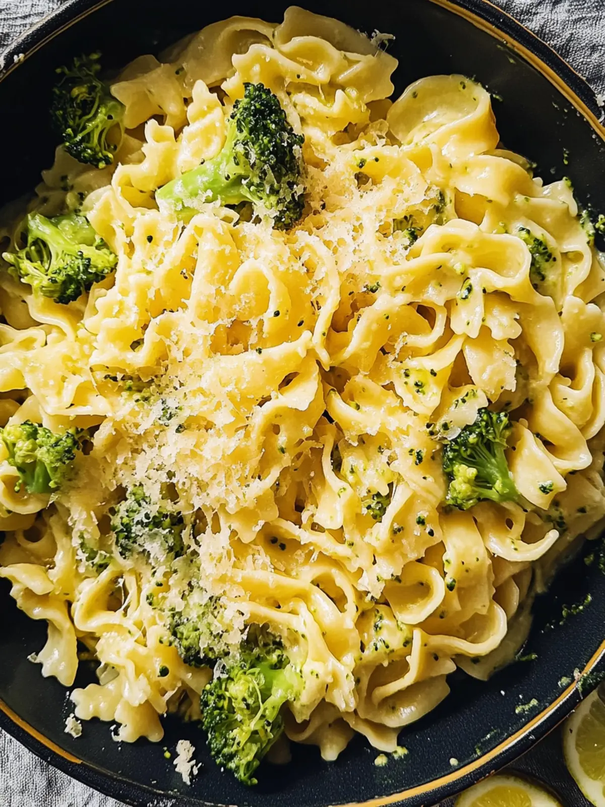 Mafaldine Pasta Limone With Broccoli for a Zesty Dinner Delight 2 Mafaldine Pasta Limone With Broccoli