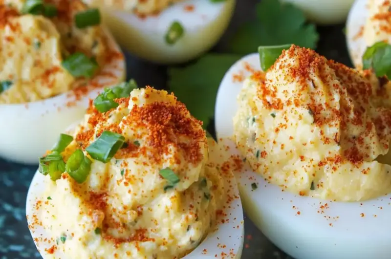 Cajun Deviled Eggs
