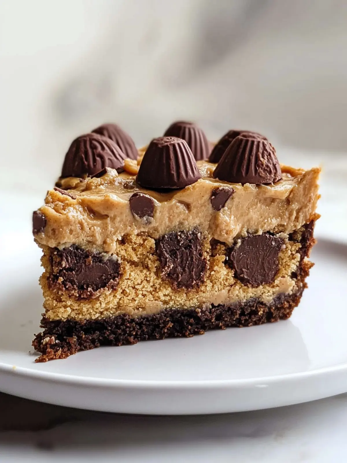 Sweet and Gooey Peanut Butter Cup Dump Cake Magic 4 Peanut Butter Cup Dump Cake