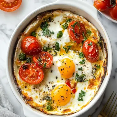 Baked Feta Eggs: A Creamy Mediterranean Breakfast Wonder 10 Baked Feta Eggs