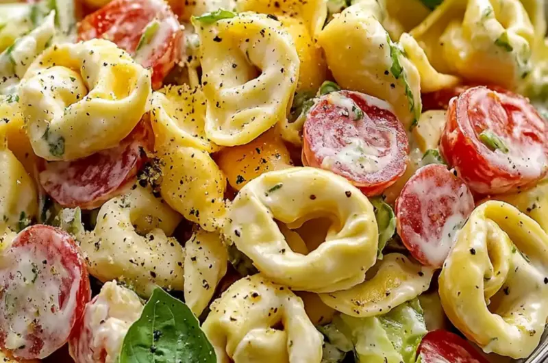 Italian Grinder Tortellini Salad