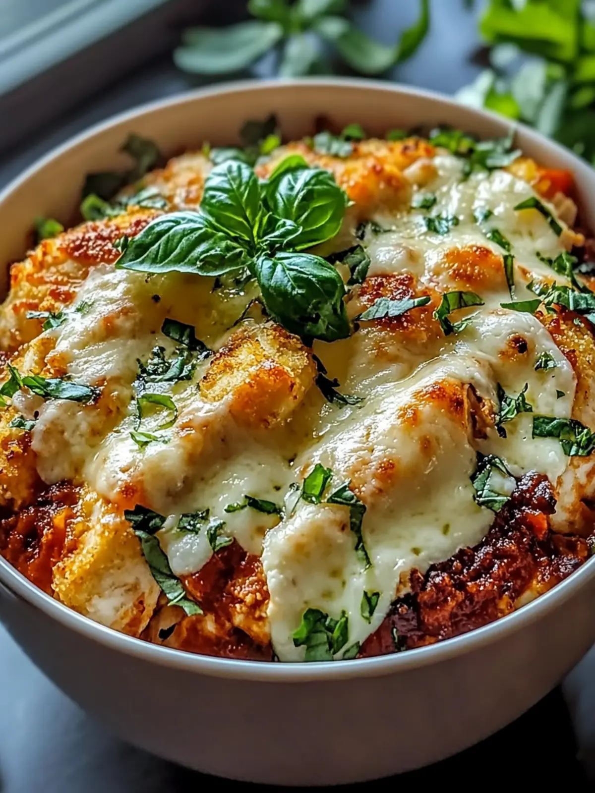 High Protein Chicken Parm Cottage Cheese Bowl Made Simple 2 Chicken Parm Cottage Cheese Bowl