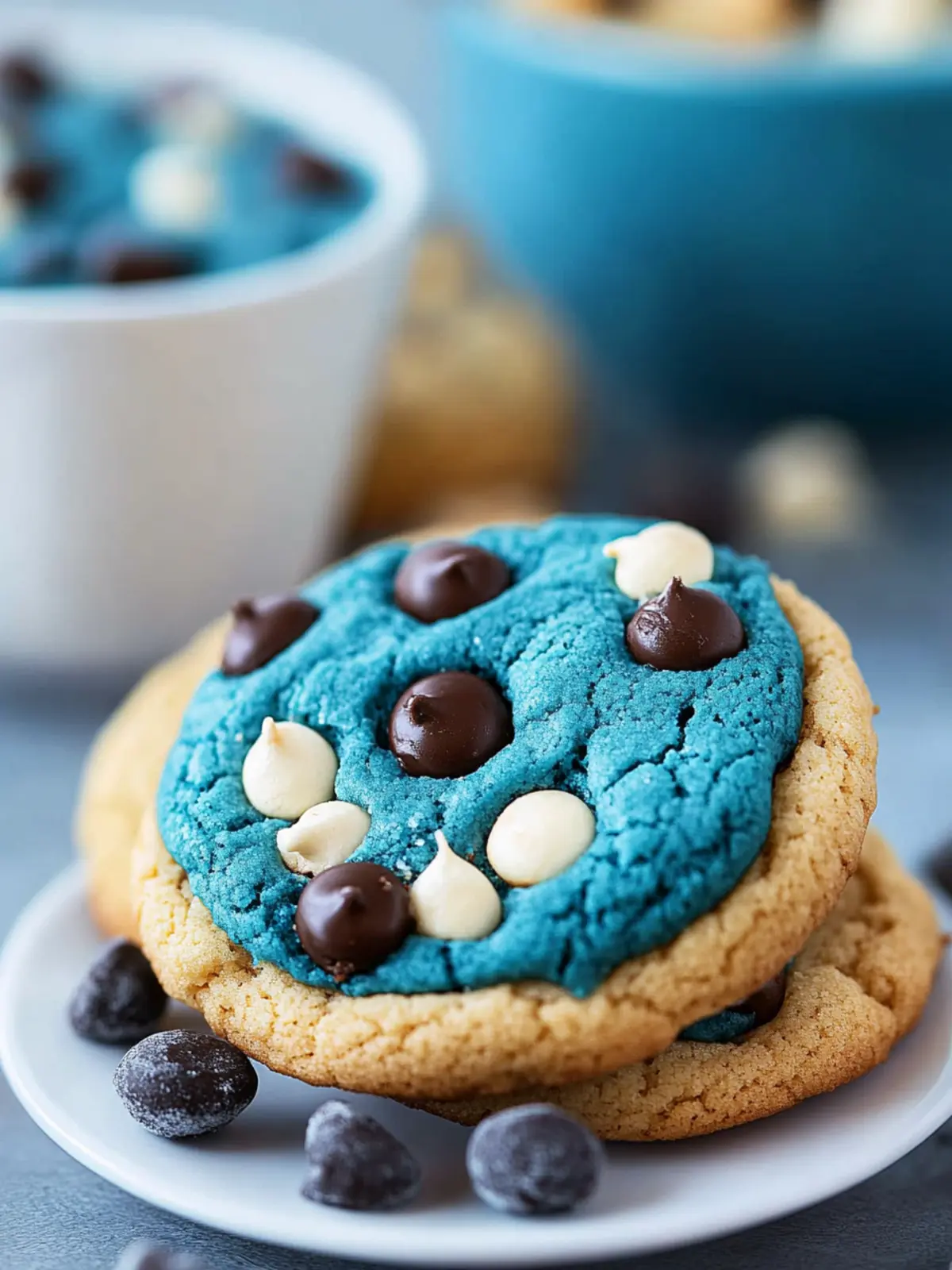 Cookie Monster Cookies: A Fun Twist for Your Next Treat! 2 Cookie Monster Cookies
