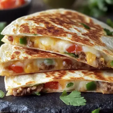 Smashburger Quesadillas: Your New Weeknight Delight! 9 Smashburger Quesadillas