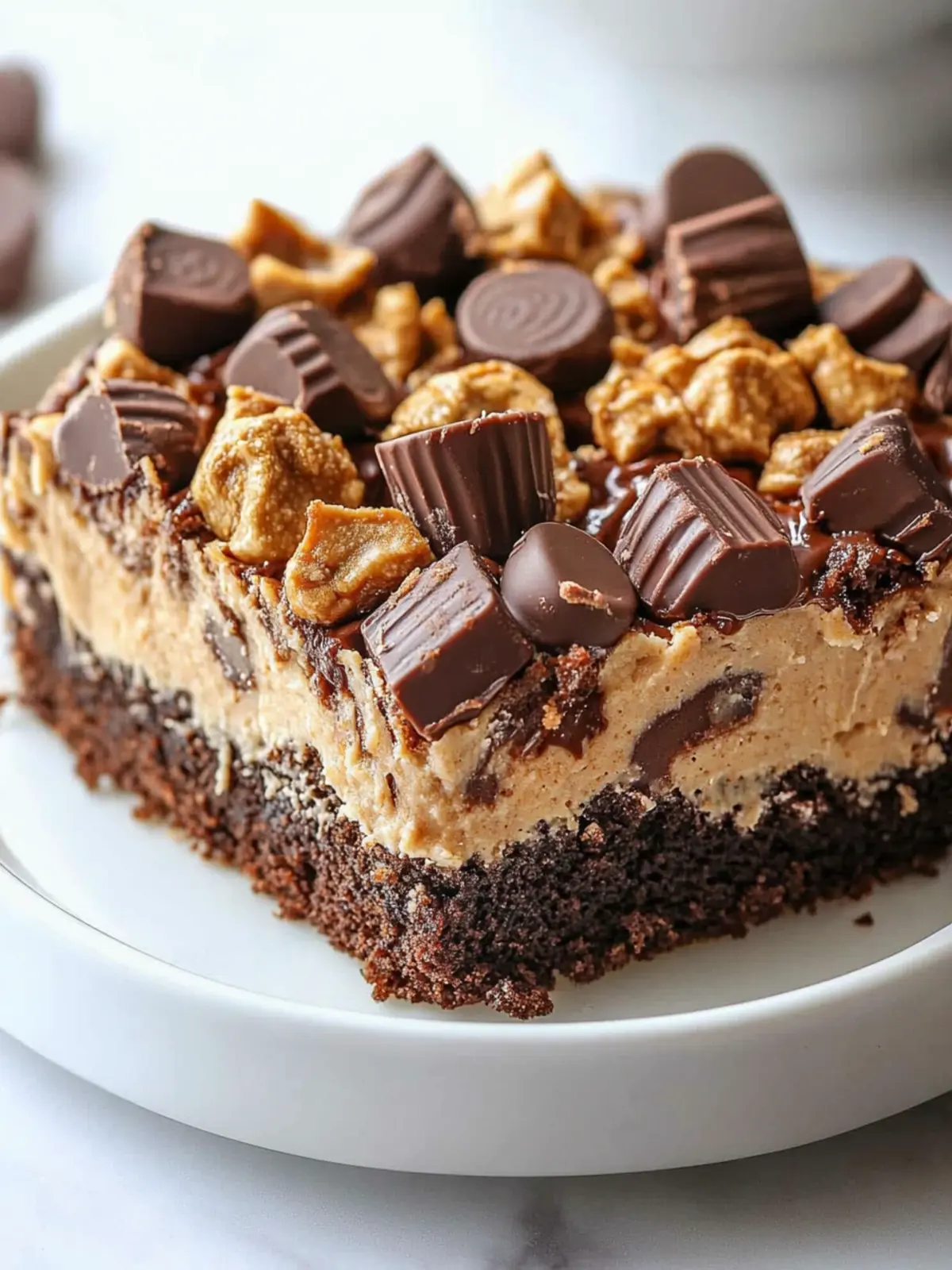 Sweet and Gooey Peanut Butter Cup Dump Cake Magic 2 Peanut Butter Cup Dump Cake