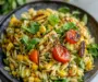 Grilled Corn Orzo Salad with Creamy Dill Dressing Surprise