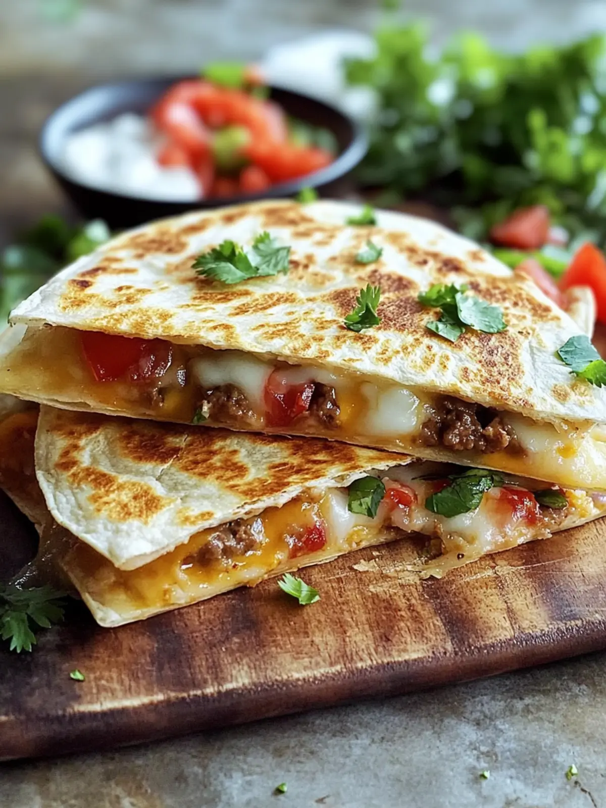 Smashburger Quesadillas: Your New Weeknight Delight! 4 Smashburger Quesadillas