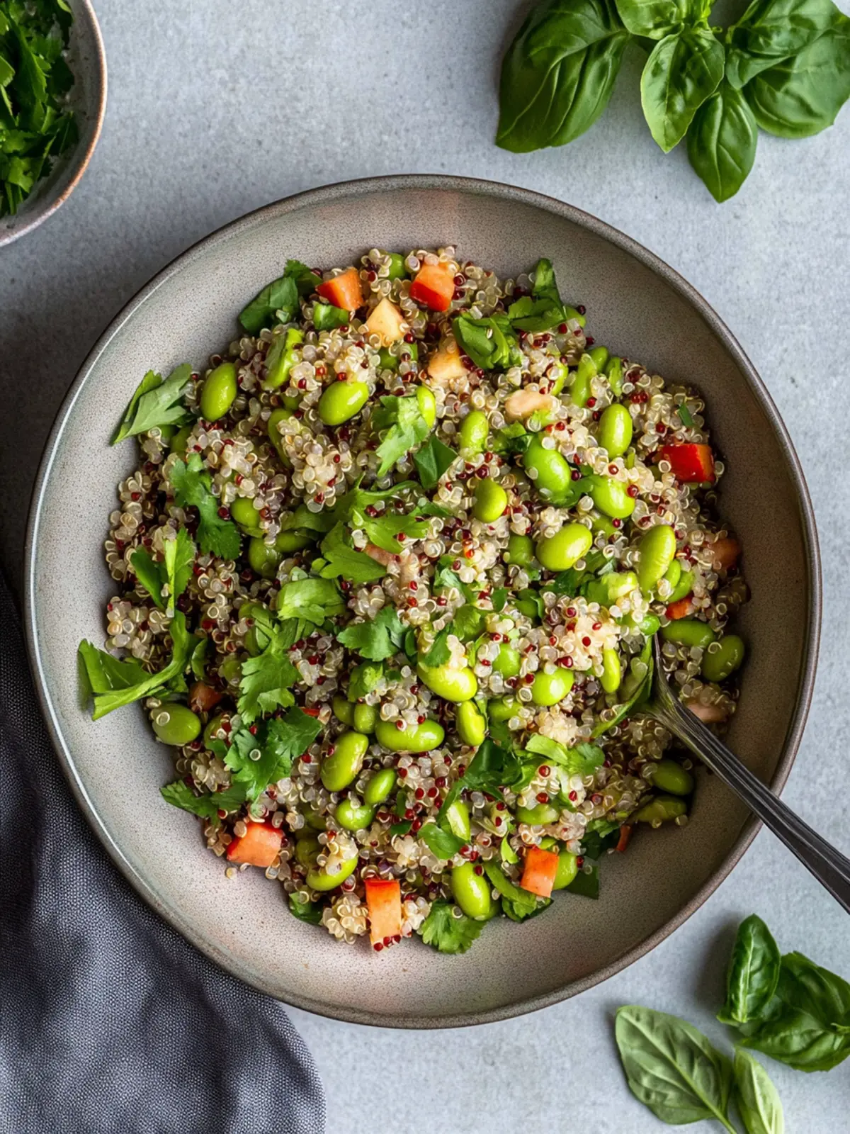 Quinoa Edamame Salad: Quick, Healthy & Full of Flavor! 3 Quinoa Edamame Salad