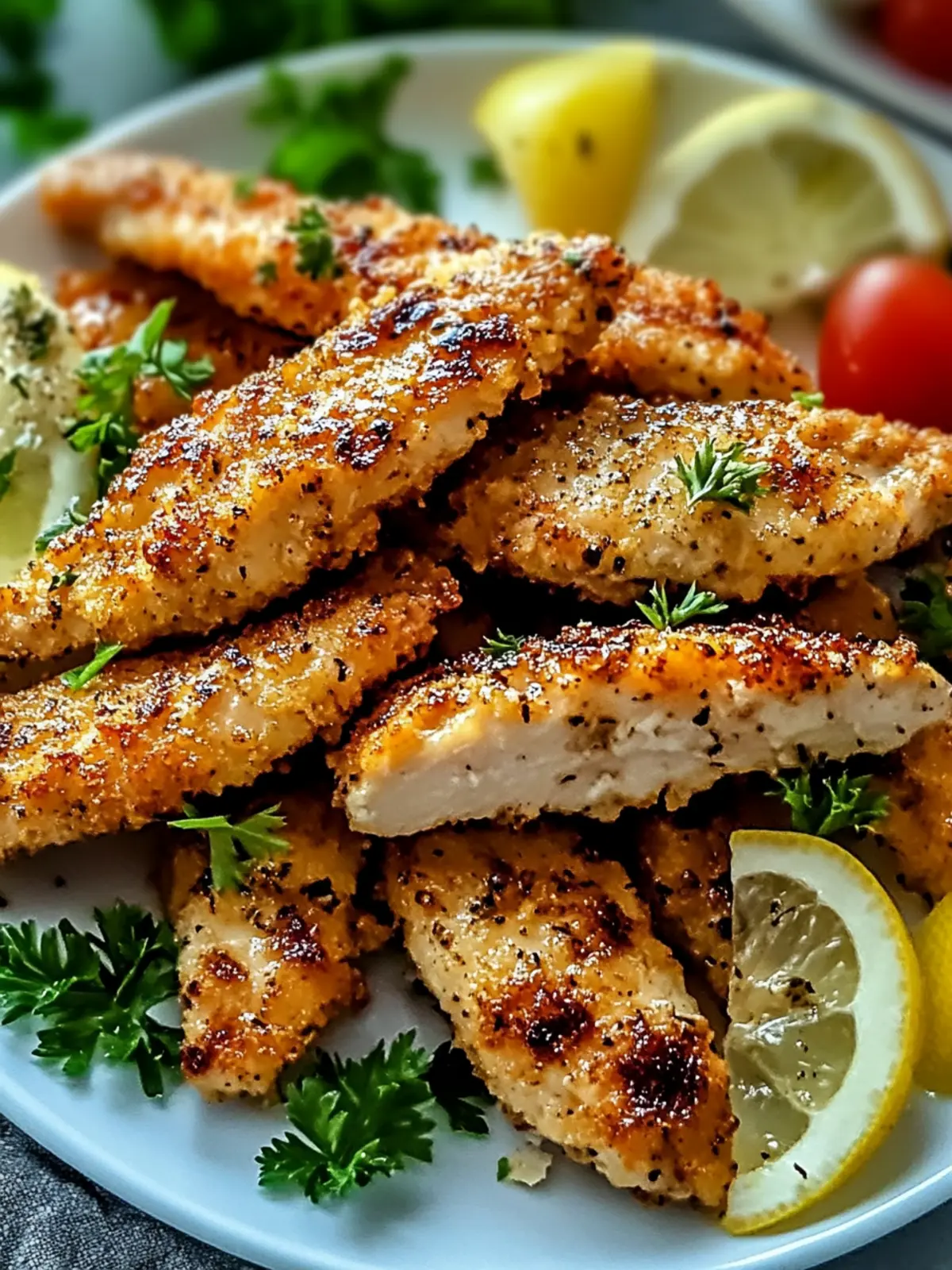 Crispy Greek Chicken Tenders: A Guilt-Free Family Favorite 5 Crispy Greek Chicken Tenders