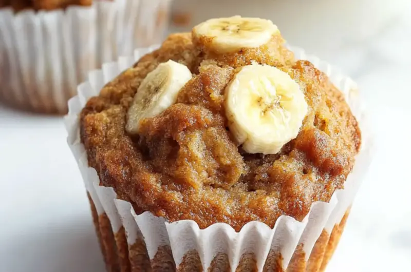 Anti-Inflammatory Banana Muffins