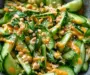 Crispy Cucumber and Peanut Butter Salad for a Refreshing Bite