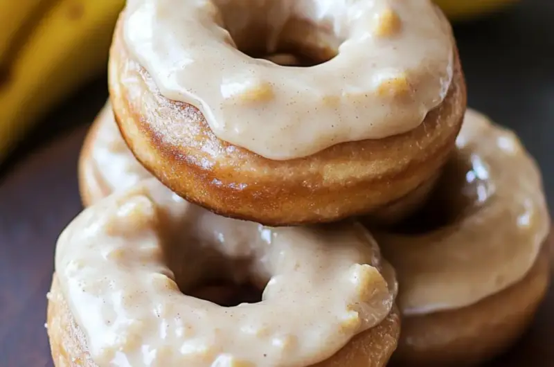 Banana Bread Donuts