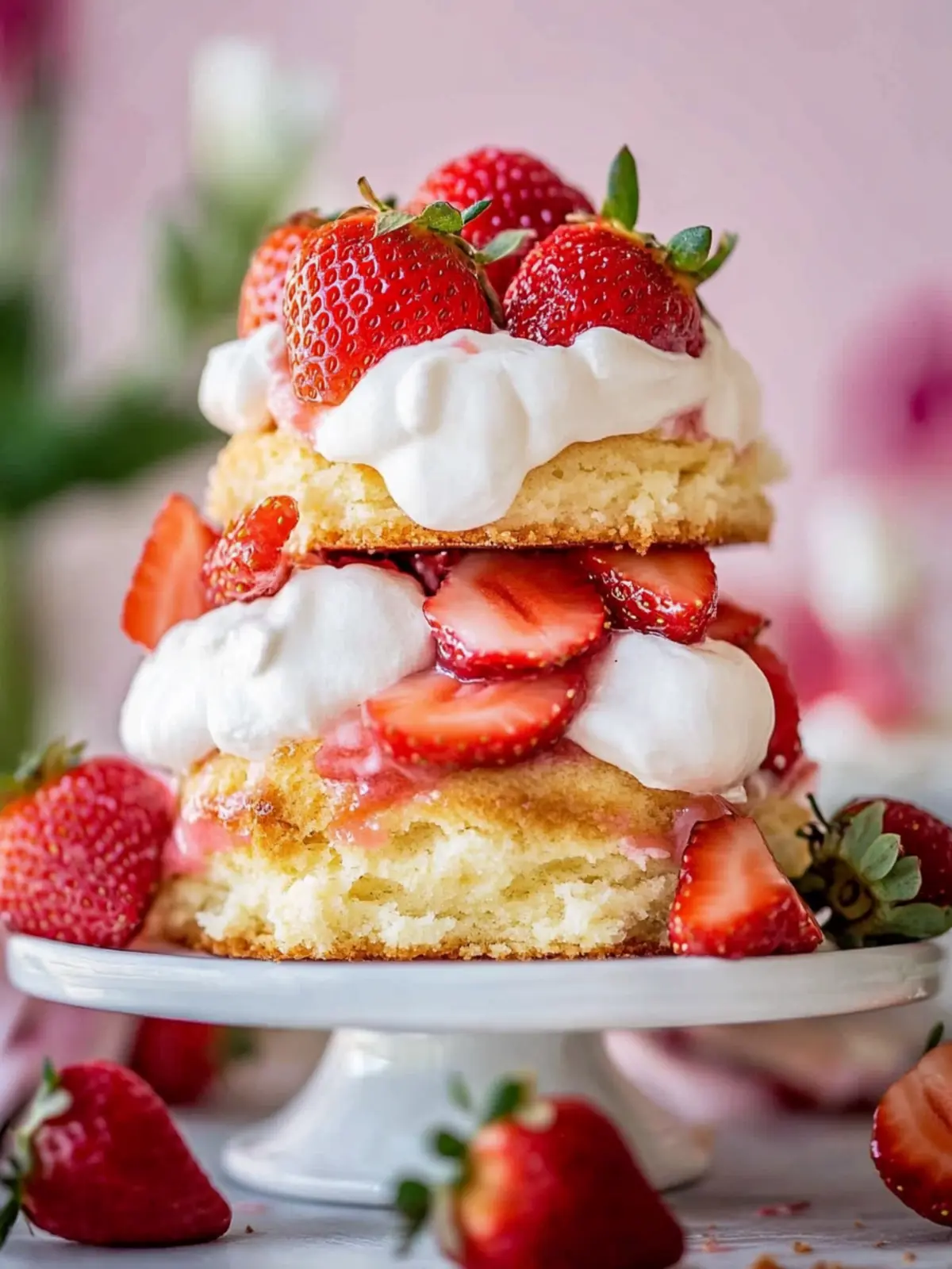 Mouthwatering Strawberry Shortcake Perfect for Any Celebration 2 Strawberry Shortcake