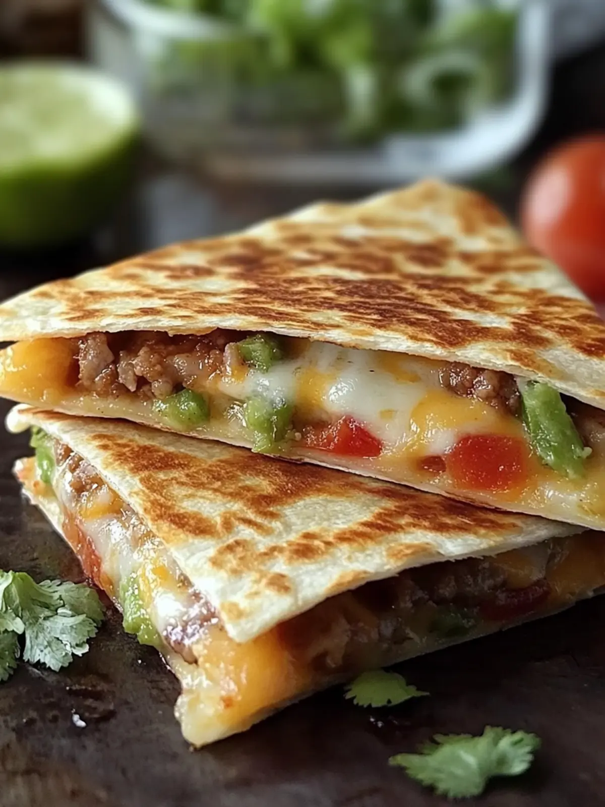 Smashburger Quesadillas: Your New Weeknight Delight! 2 Smashburger Quesadillas