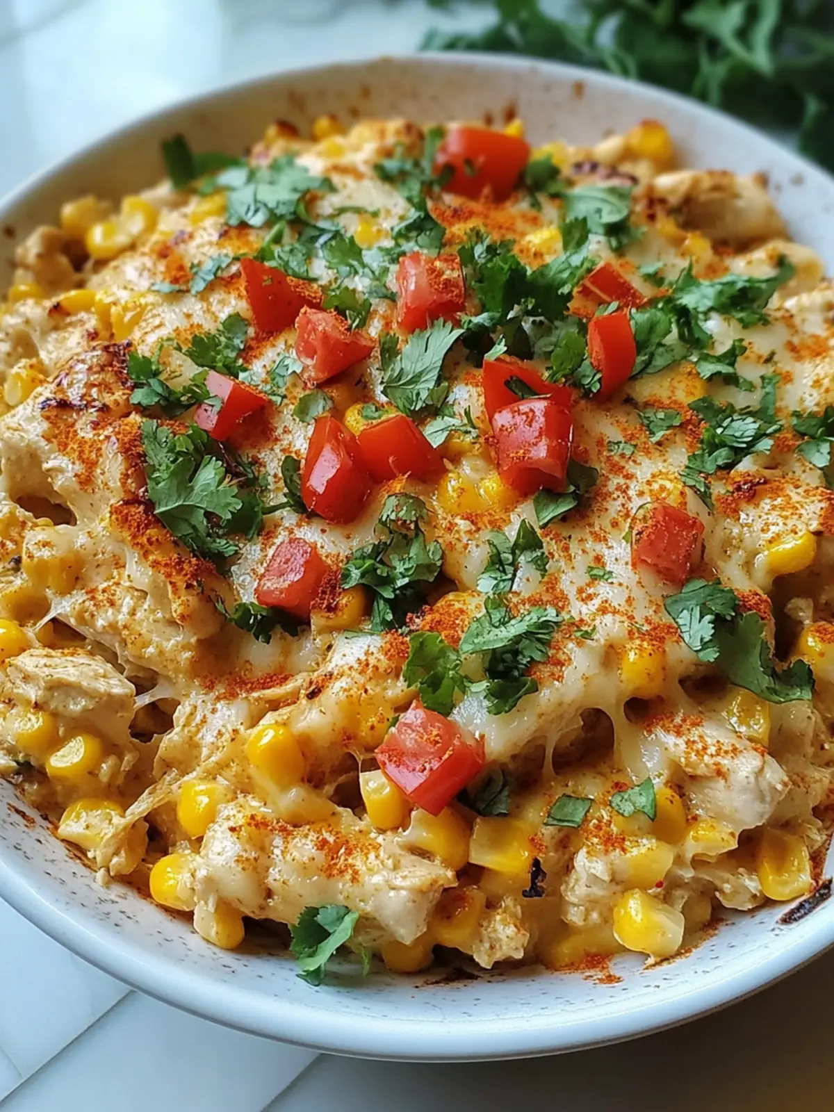Creamy Street Corn Chicken Casserole for Cozy Nights 3 Street Corn Chicken Casserole