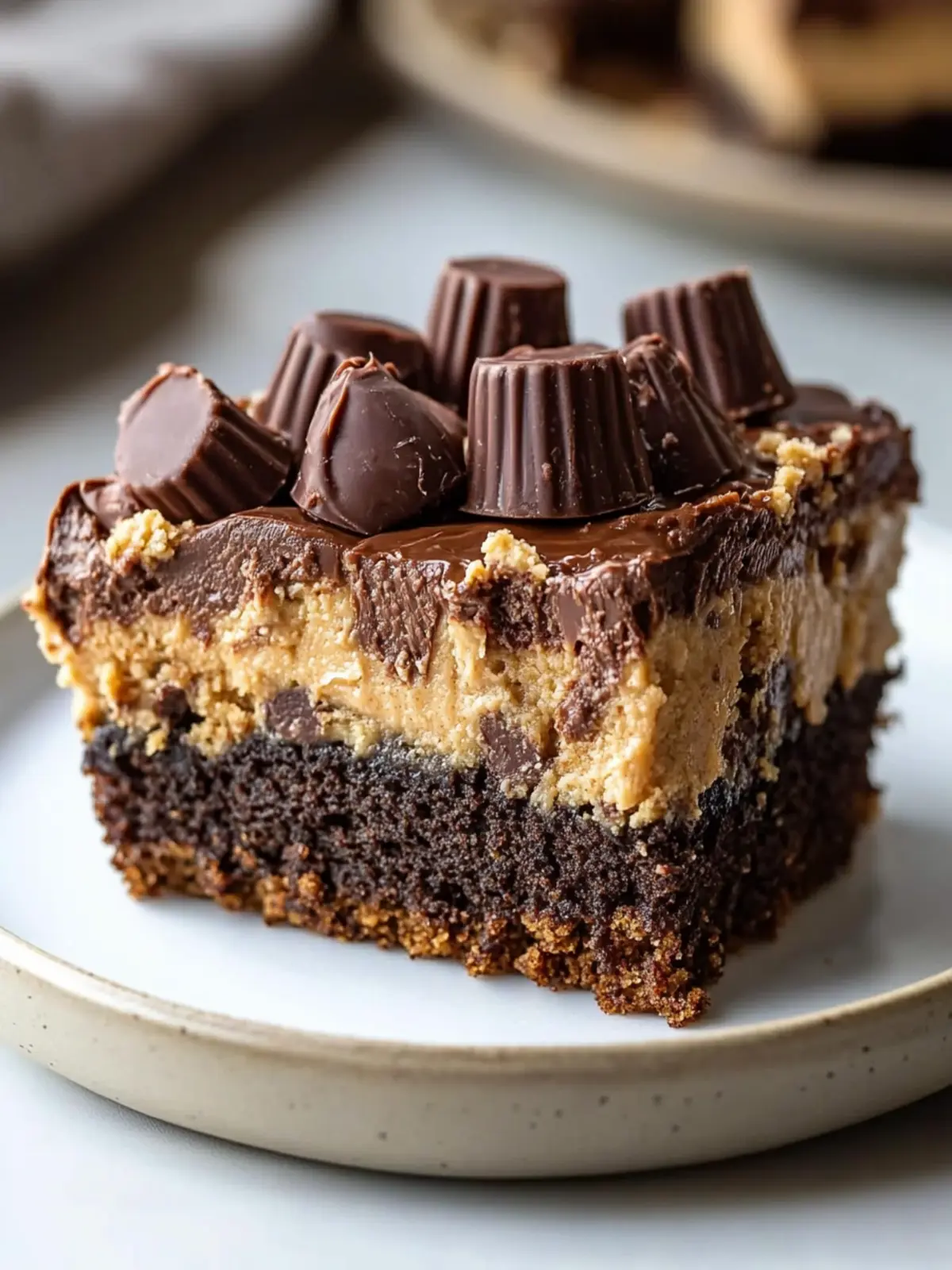 Sweet and Gooey Peanut Butter Cup Dump Cake Magic 5 Peanut Butter Cup Dump Cake