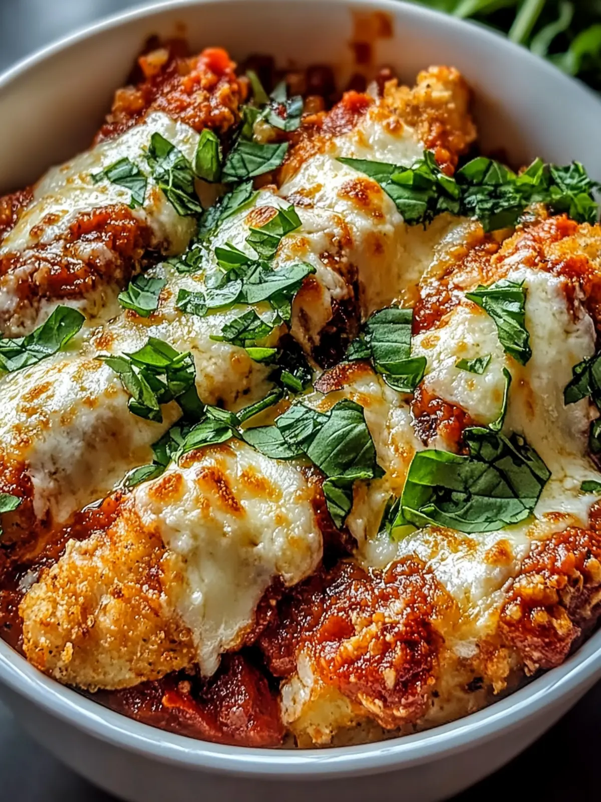 High Protein Chicken Parm Cottage Cheese Bowl Made Simple 4 Chicken Parm Cottage Cheese Bowl