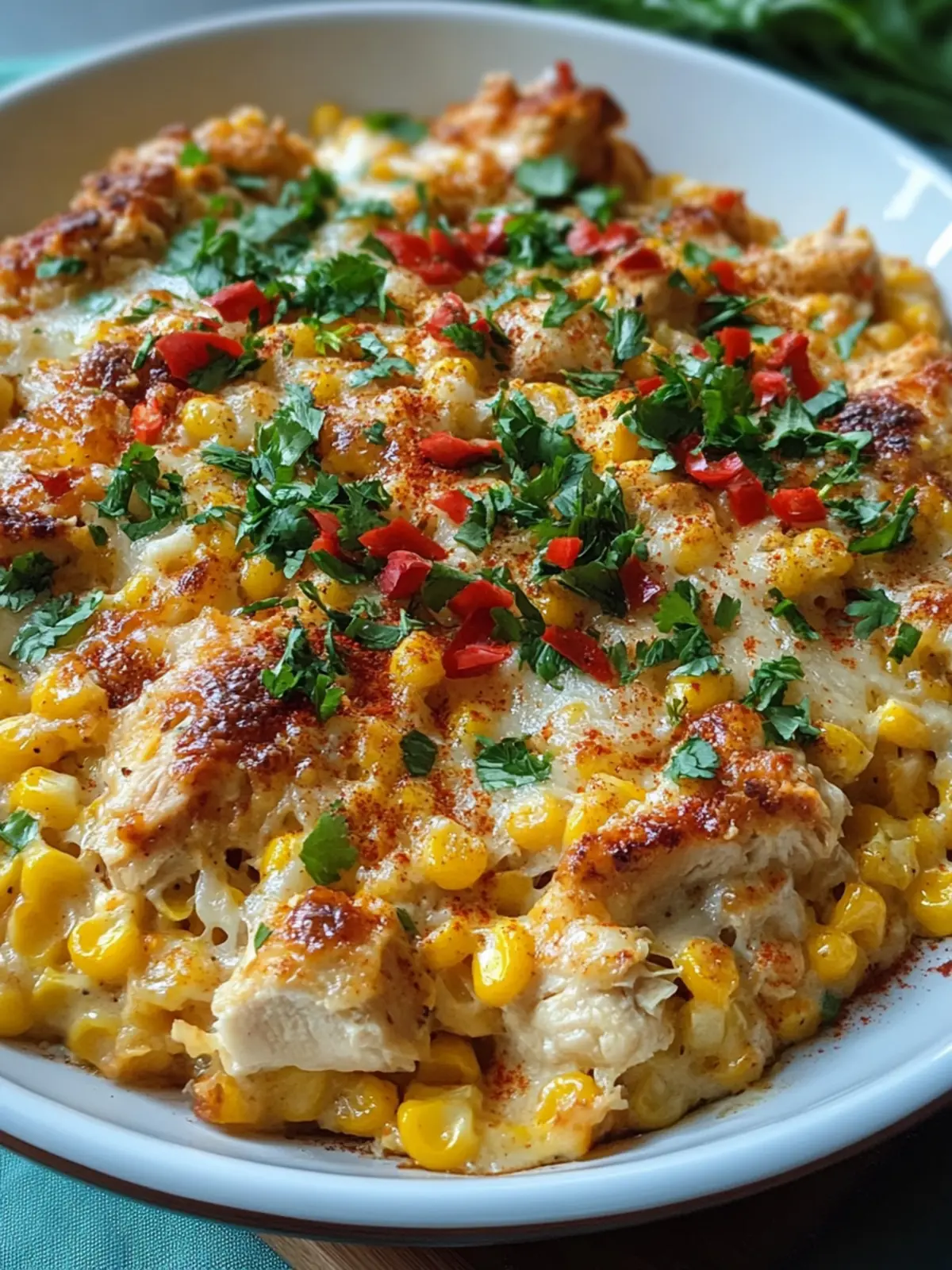Creamy Street Corn Chicken Casserole for Cozy Nights 2 Street Corn Chicken Casserole