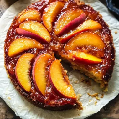 Bourbon Peach Upside Down Cake That Will Wow Your Guests 9 Bourbon Peach Upside Down Cake