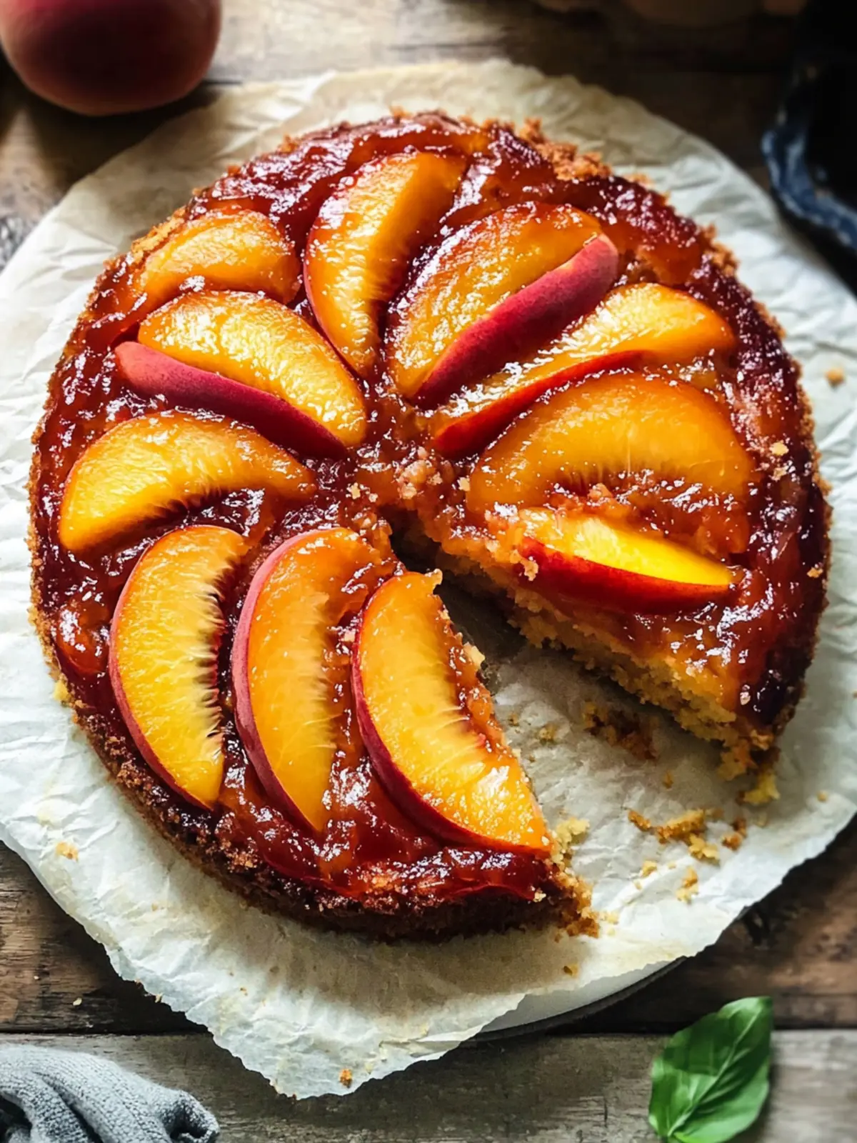 Bourbon Peach Upside Down Cake That Will Wow Your Guests 5 Bourbon Peach Upside Down Cake