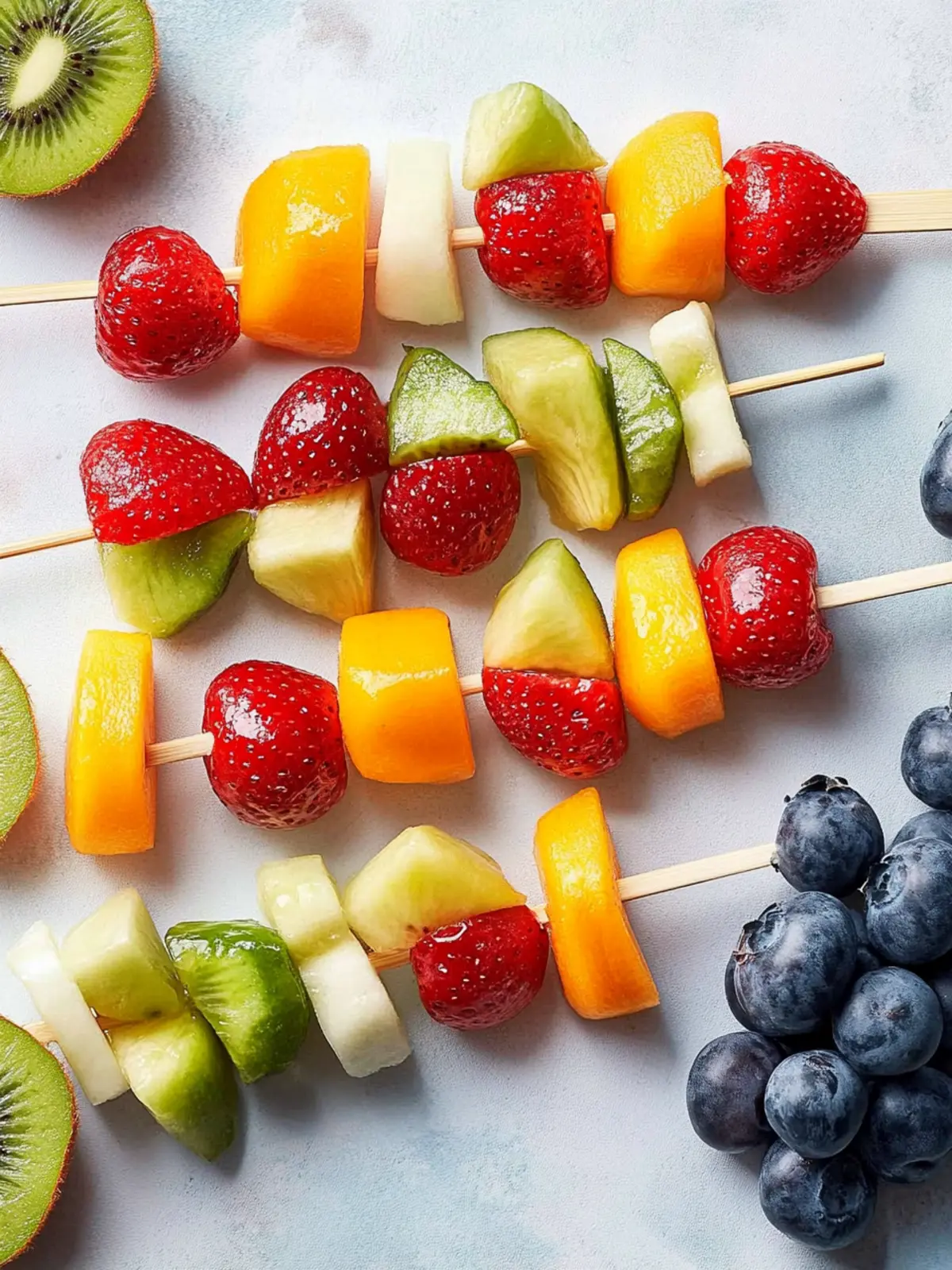 Delicious Fruit Skewers That Spice Up Your Snack Game 2 Fruit Skewers