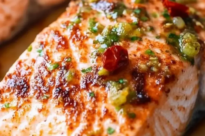 Oven Baked Chili Lime Salmon